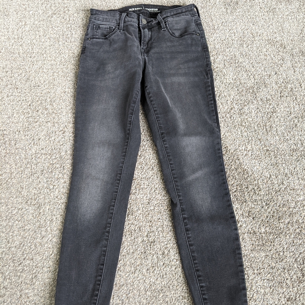 Black skinny jeans